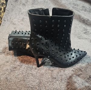 Spiked booties